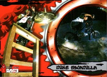 2000 Press Pass Rage Extreme Sports - Stick-It Stickers #NNO Mike Escamilla Front